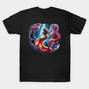 Galaxy Mermaid T-Shirt
